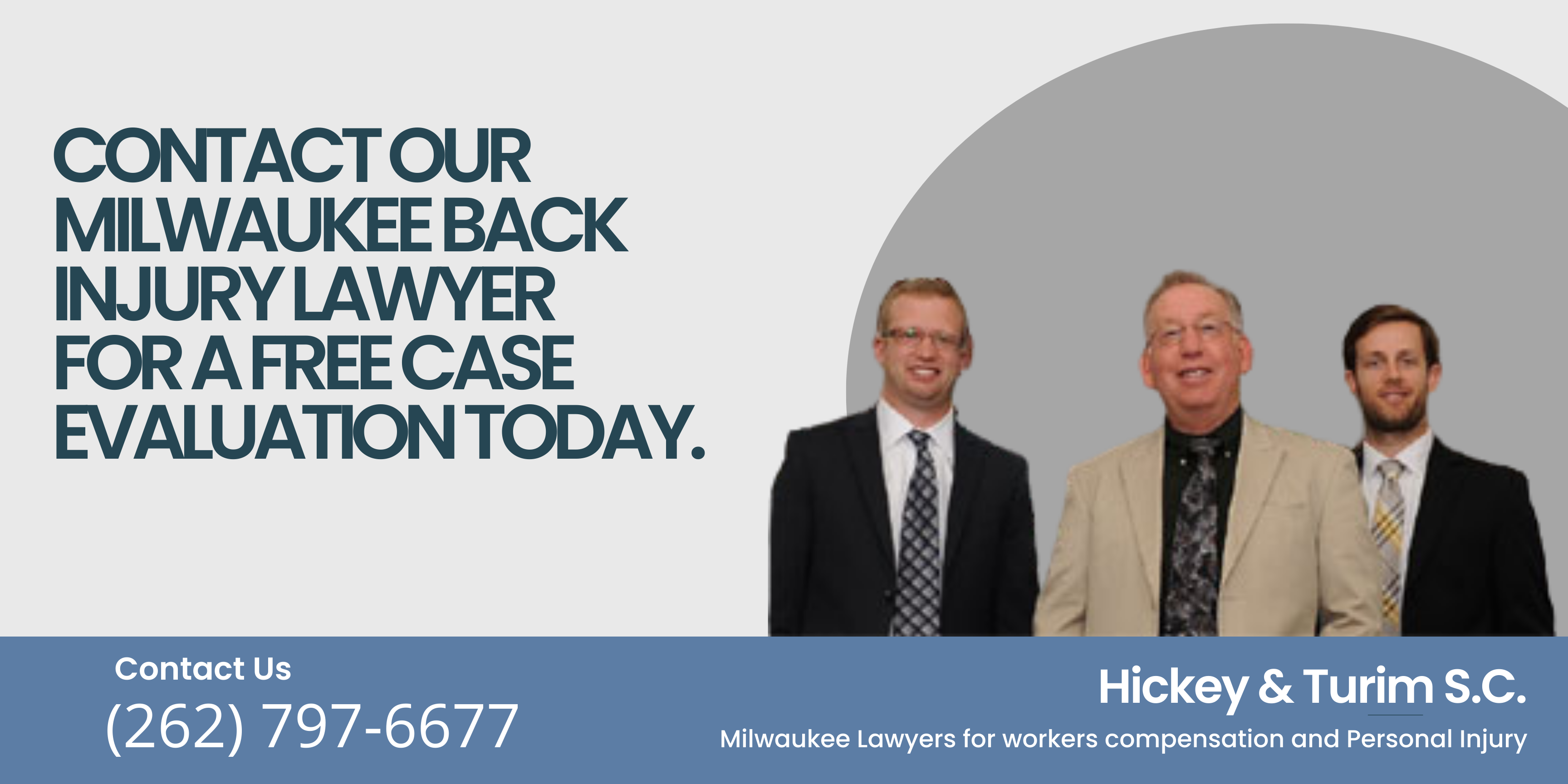 Contact our Milwaukee Back Injury Lawyer